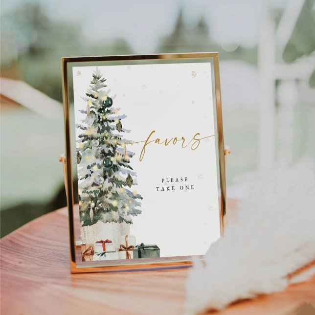 Expositor En L Navidades de pinos favorecen el Rótulo (Subido por el creador)