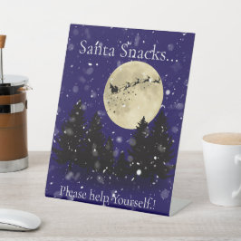 Expositor En L Navidades de Santa Lughting Fiesta Snacks