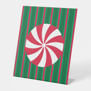 Expositor En L Navidades divertidos y aficionados Peppermint Cand