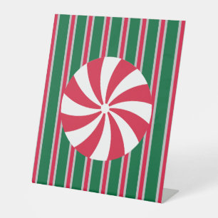 Expositor En L Navidades divertidos y aficionados Peppermint Cand