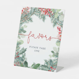 Expositor En L Navidades Green Shower Favor