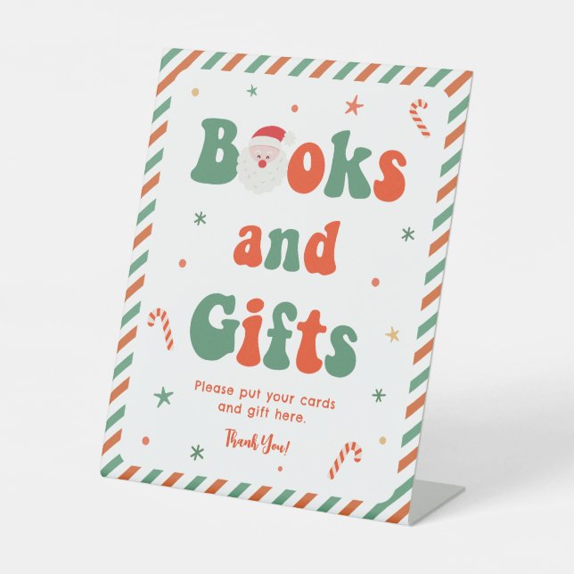 Expositor En L Navidades Libros y regalos de Baby Shower (Anverso)