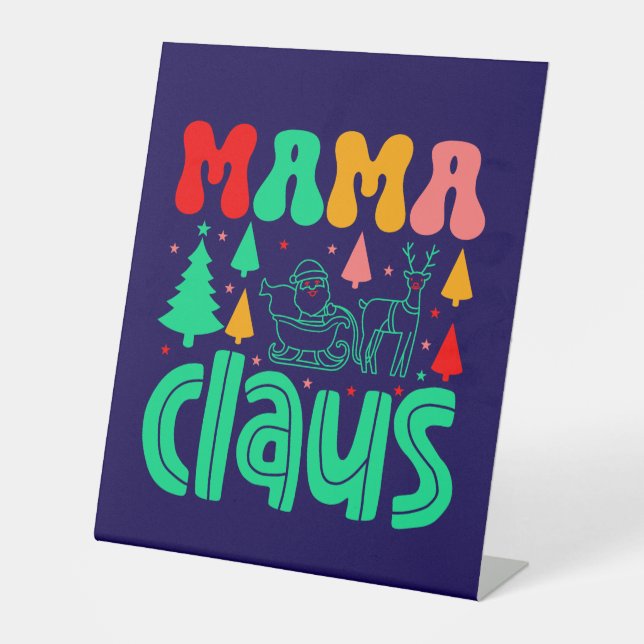 Expositor En L Navidades Mama Claus Design-60097 (Anverso)