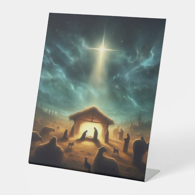 Expositor En L Navidades/Natividad/Jesús (Anverso)