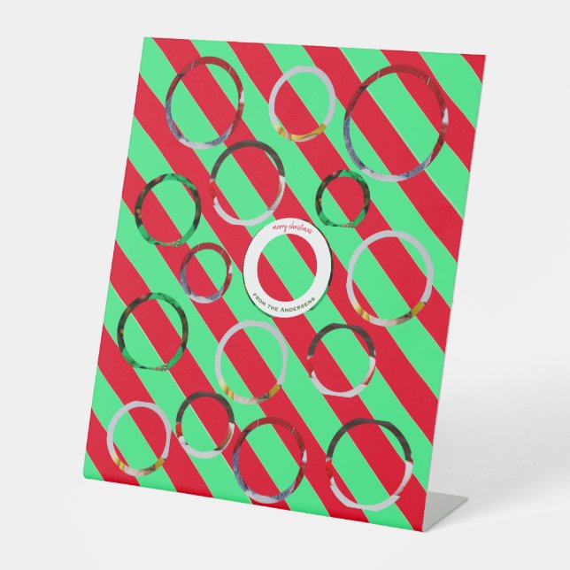 Expositor En L Navidades personalizados de vacaciones 🎄 cuatro f (Anverso)