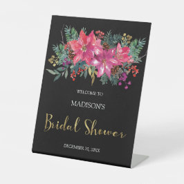 Expositor En L Navidades rosados de Poinsettia