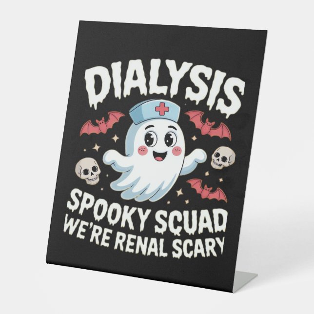 Expositor En L Nefrología de Halloween Renal Squad de Diálisis N (Anverso)