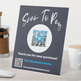 Expositor En L Negocio personalizado de pago aquí moderno