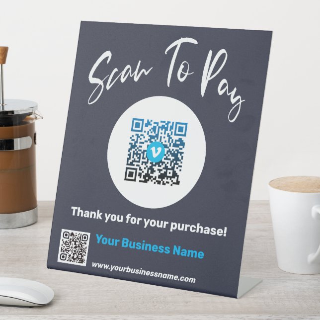 Expositor En L Negocio personalizado de pago aquí moderno (In Situ)