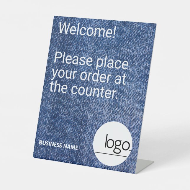 EXPOSITOR EN L NEGOCIOS MODERNOS DENIM BLUE OWN LOGO BRANDES (Anverso)