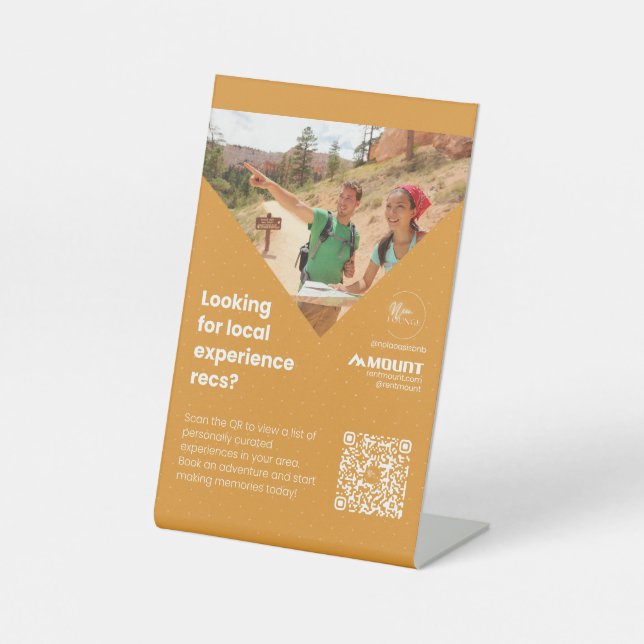 Expositor En L Neon Lounge Stand (Anverso)