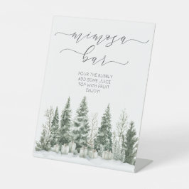 Expositor En L Nieve en amor Ducha de novia Mimosa Bar