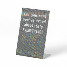 No dejar de tratar de alentar la cita