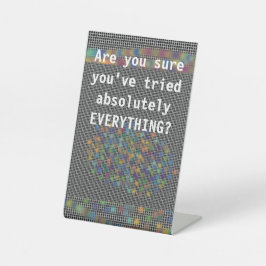 Expositor En L No dejar de tratar de alentar la cita