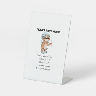 Expositor En L No soy Lazy Sloth Chill Diciendo