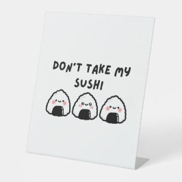 Expositor En L No tomes mi sushi