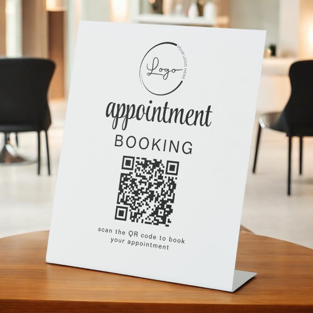 Expositor En L Nombramiento Booking QR Code Business (Subido por el creador)