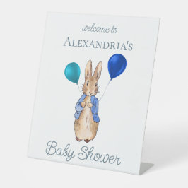 Expositor En L Nombre personalizado Peter el Baby Shower del cone