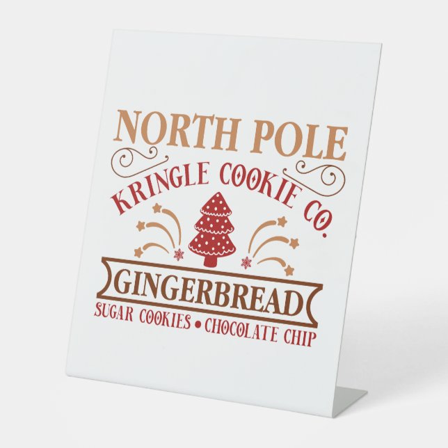 Expositor En L North Pole Gingerbread Company (Anverso)