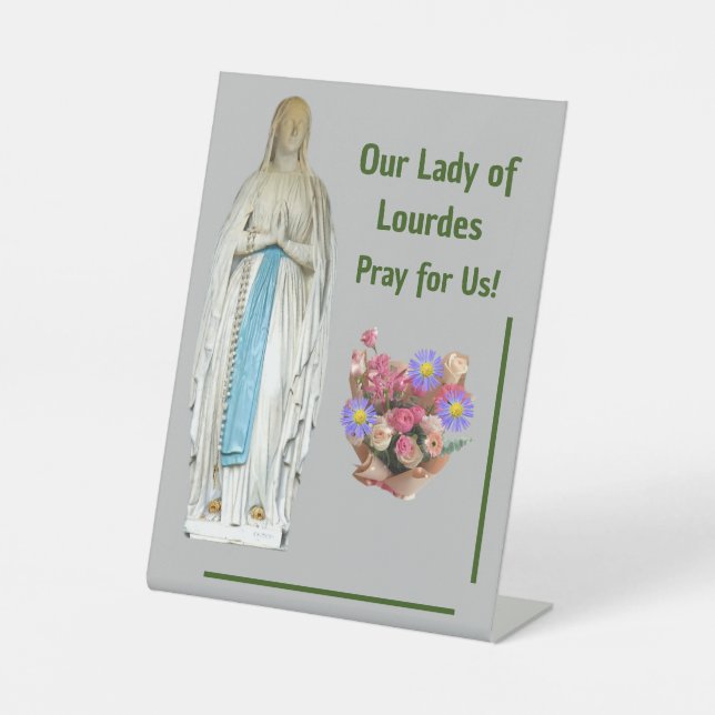 Expositor En L Nuestra Señora de Lourdes (Anverso)