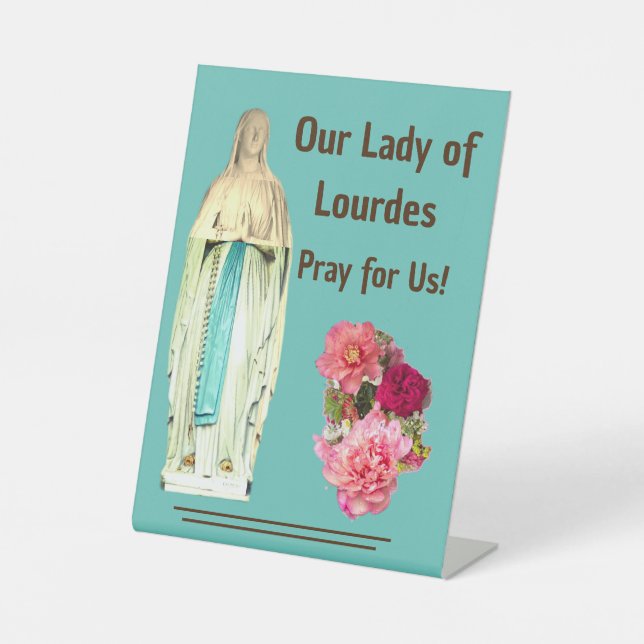 Expositor En L Nuestra Señora de Lourdes (Anverso)