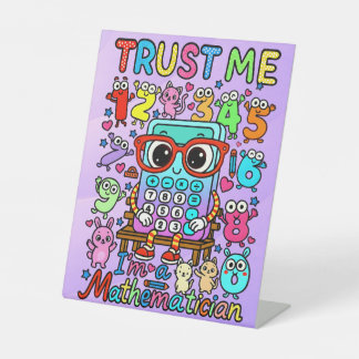 Expositor En L Number Day Trust Me Maths Pedestal Sign for School