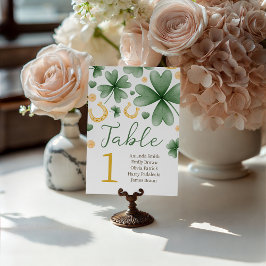 Expositor En L Número de mesa para baby shower de amuleto de la s
