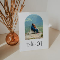 Número de tabla de fotografía Minimalista STELLA 5