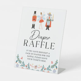 Expositor En L Nutcracker Diaper Raffle Navidad Baby Shower