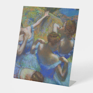 Expositor En L Obras maestras de arte fino Pastel Bailarinas Azul