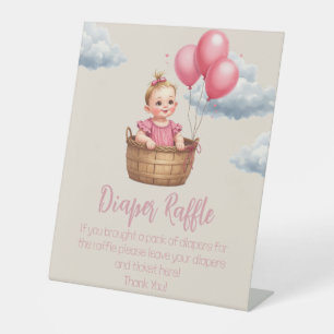 Expositor En L Oh Baby Shower Pink