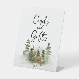 Expositor En L Oh Baby Woodland Watercolor Regalos De Tarjetas Rú