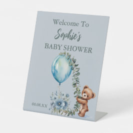 Expositor En L ¡Oh, chico! Podemos esperar pronto" Baby Shower