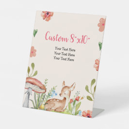 Expositor En L Oh Decoraciones de Fiestas de venado Personalizado