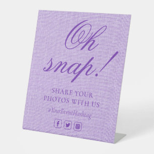 Expositor En L Oh Snap Social Media Moda Boda Moderno