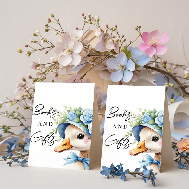 Expositor En L One Silly Goose Boy baby shower books gifts (Subido por el creador)