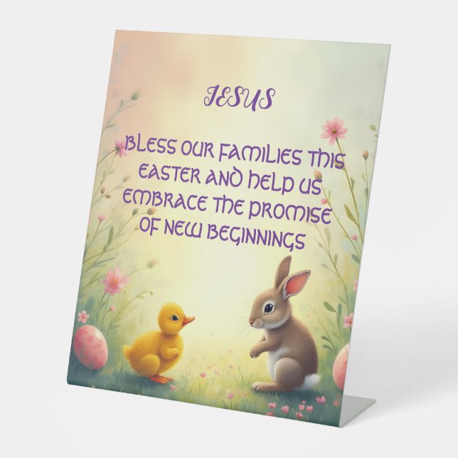 EXPOSITOR EN L ORACIÓN DE PASCUA DE JESÚS (Anverso)