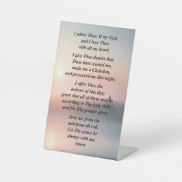 Expositor En L Oración matutina en pie de calle