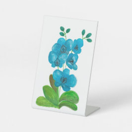 Expositor En L Orquídea azul