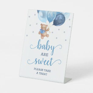 Expositor En L Oso de peluche bebé son dulces toma un regalo baby