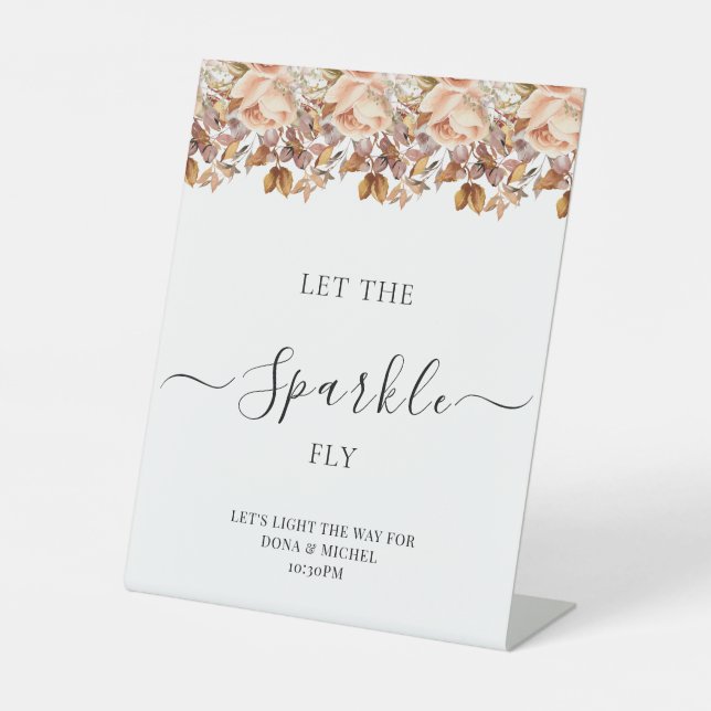 Expositor En L Otoño deja al país ruso Boho Boda (Anverso)