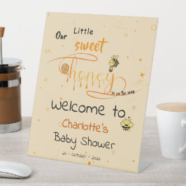 Expositor En L Our Little Sweet Honey Is On The Way Baby Shower