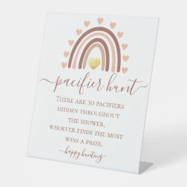 Expositor En L Pacifier Hunt Baby Shower