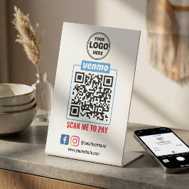 Expositor En L Pago de código QR de Venmo | Búsqueda inteligente 
