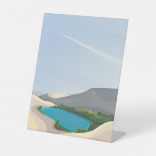 Expositor En L Paisajes de Oasis