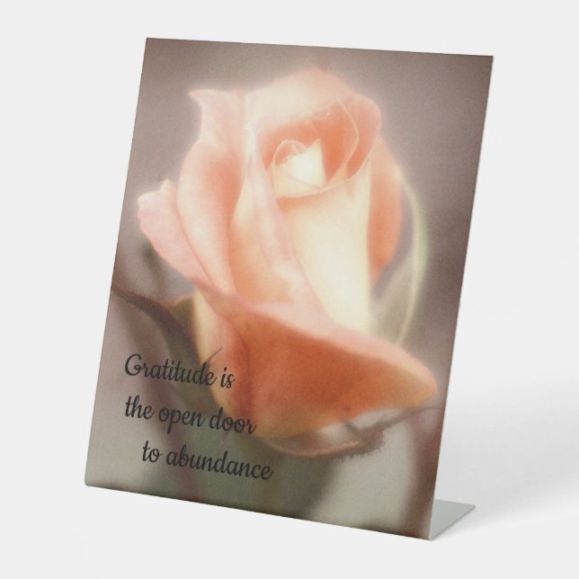 Expositor En L Palabras de sabiduría Rótulo peatonal (Anverso)