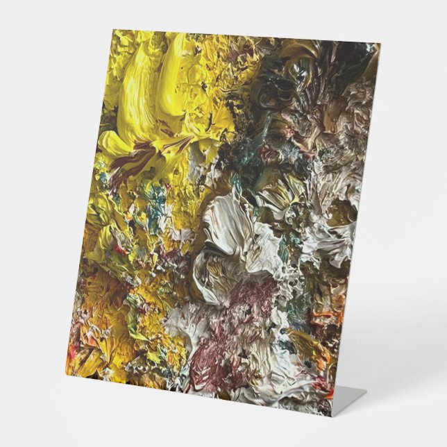 Expositor En L Paleta del artista #1 (Anverso)