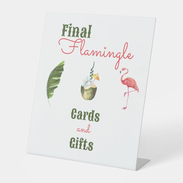 Expositor En L Palm Springs Last Flamingle Bachelorette Party (Anverso)