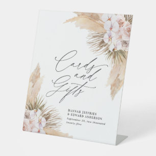 Expositor En L Pampas botánicas secas tipo botánico natural