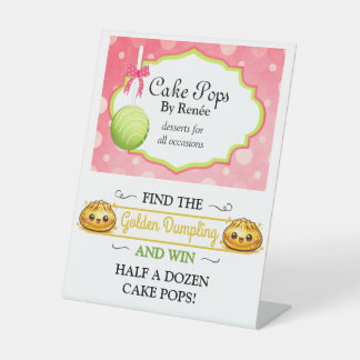 Expositor En L Panadería de Cake Pops Personalizados V3